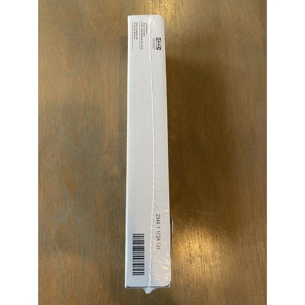 Ikea Candles Black Tapers 8 Pack New 205.199.25 Unscented